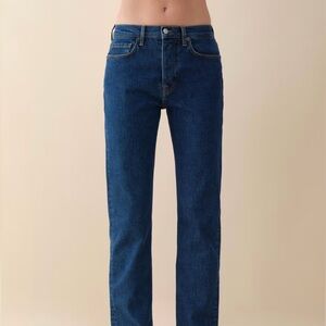 Jeanerica Classic Vintage 95 Fray Hem Jeans Size 25 Straight-Leg pants denim